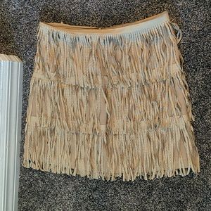 Skirt cute fringe cow girl